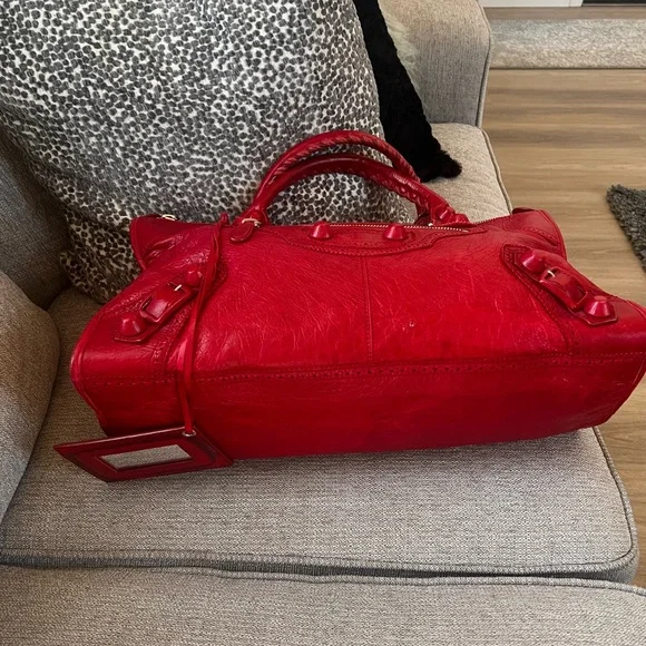 Balenciaga Motocross Giant Covered Brogues Work Le City Bag - Picture 6 of 12